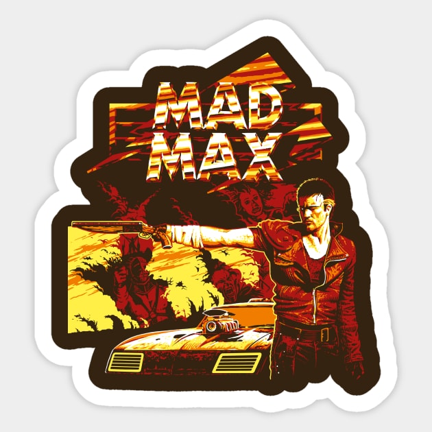 Mad Max Sticker by SerhiyKrykun